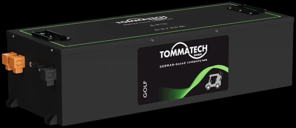 TommaTech 51.2V 105Ah Golf Lityum Batarya ürün görseli