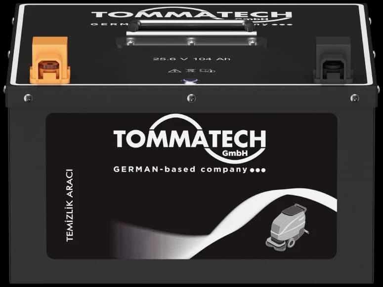 TommaTech 51.2V 105Ah Temizlik Aracı Lityum Batarya ürün görseli